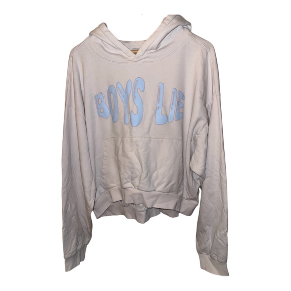 Boys Lie Logo Hoodie One Size - Picture 1 of 3